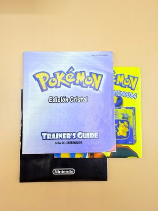 Pokémon Cristal Game Boy Color Completo