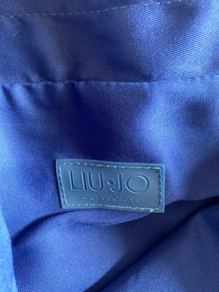 Bolsa Liu Jo azul forrada