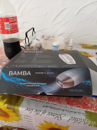 Depiladora Láser Cecotec Bamba