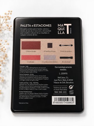 Paleta Maquillaje Maquillát 4 Estaciones Deliplus
