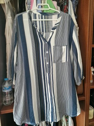 Camisola Rayas Azul y Blanco