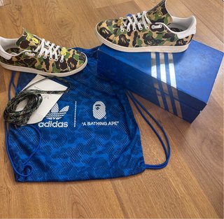 Adidas Stan Smith x BAPE Camo Militar