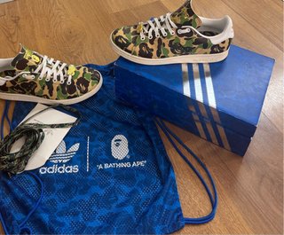 Adidas Stan Smith x BAPE Camo Militar