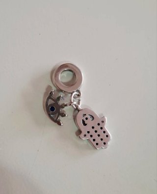Colgante Mano de Fátima Ojo Turco