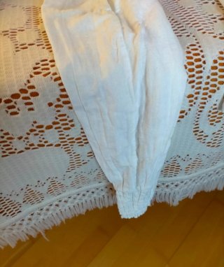 Pantalones bombachos blancos