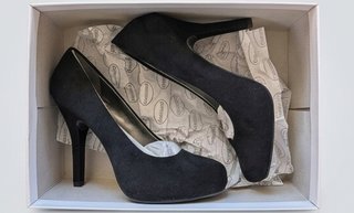 Zapatos tacón Graceland negros T35