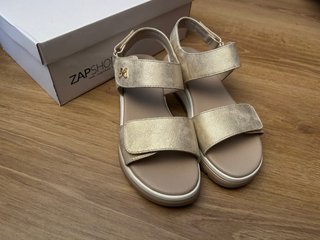Sandalias Zapshop doradas