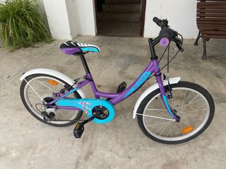 Bicicleta infantil B-Pro 20” morada