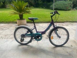 Bicicleta infantil B-Pro 20” morada