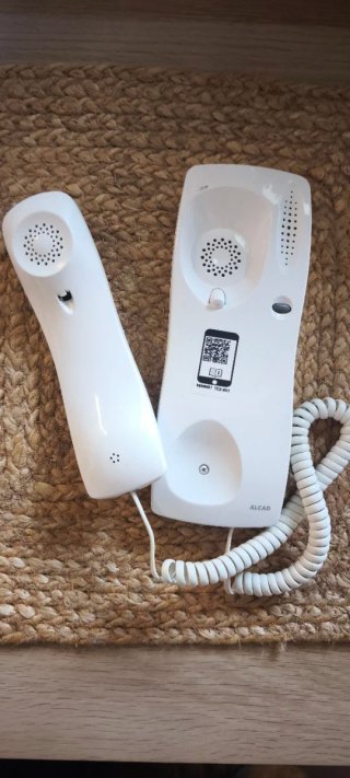 Telefonillo ALCAD TED-001 Blanco
