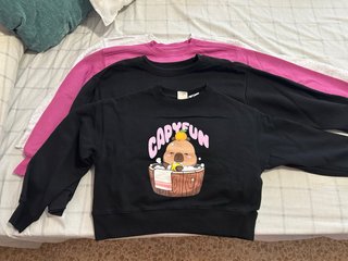 Sudaderas con estampado divertido Y lisas