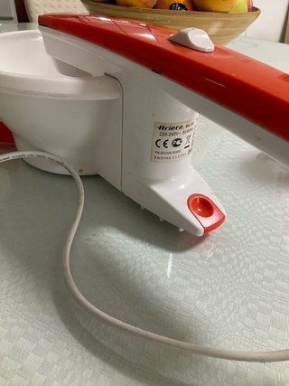 Pasapurés Eléctrico Blanco y Naranja