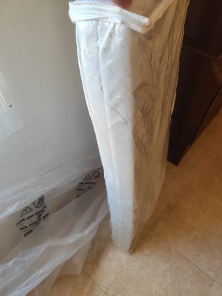 Cuna de madera con colchón Aloe Vera