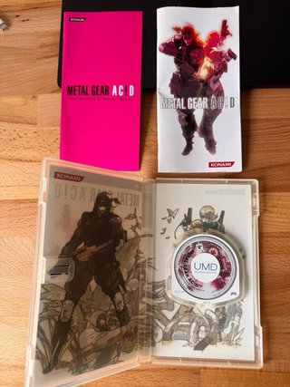 Metal Gear psp