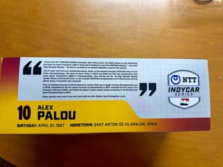 Alex Palou 1/18 Indycar Chip Ganassi Ixo