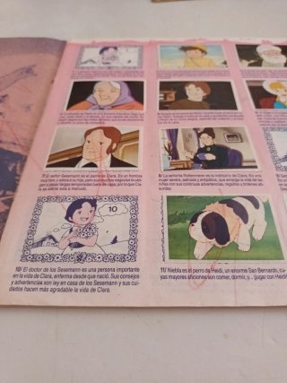 Álbum Cromos Heidi 1987