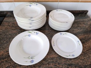 Vajilla Inglesa Porcelana Nueva