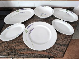 Vajilla Inglesa Porcelana Nueva