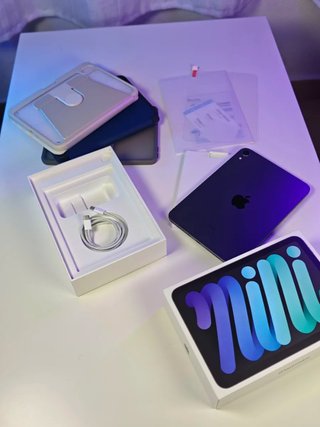 COMO NUEVO iPad mini 6ª Gen 256GBs Gris