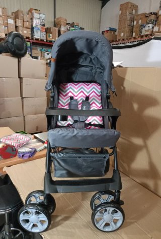 Silla Carrito Bebe Lionel Emma Plus Rosa