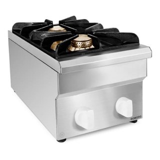 COCINA 2 FUEGOS A GAS SOBREMESA