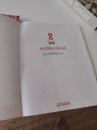 Matemáticas 2°ESO.ISBN 9788414324950