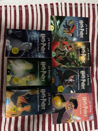 Coleccion libros harry potter (1-7)