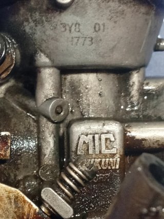 Carburador Yamaha SR250 Mikuni 3Y8 Año1996