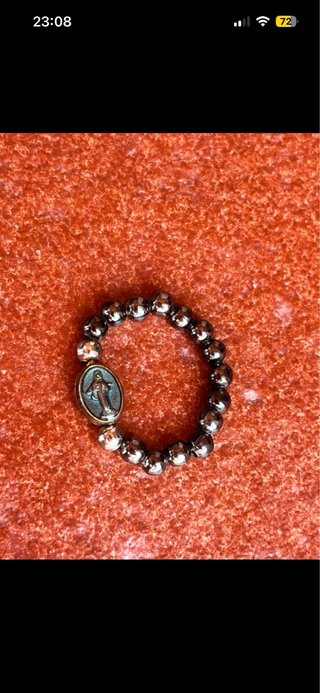 Anillos Medjugorje con Medalla Bendecida