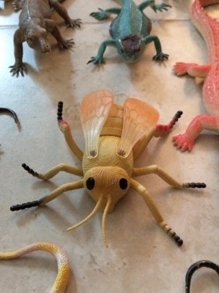 Lote animales reptiles y insectos juguete