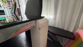 Mesa Comedor Cristal + 6 Sillas Negras