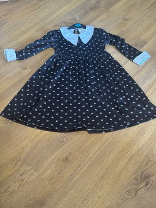 Disfraz Miércoles Addams Talla 8-10
