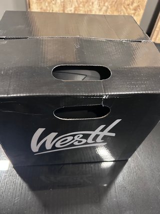 Casco Moto West W-009 Negro Mate talla S