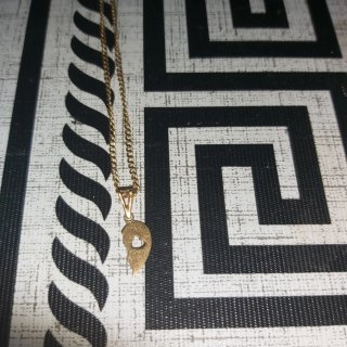 Colgante Corazón Oro 18k Cadena