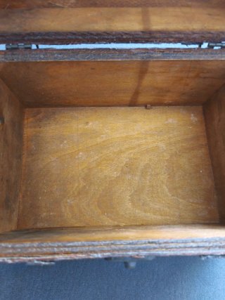 Cofre Baúl Madera Vintage Decorado
