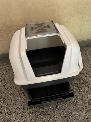 Arenero Semiautomático para Gatos