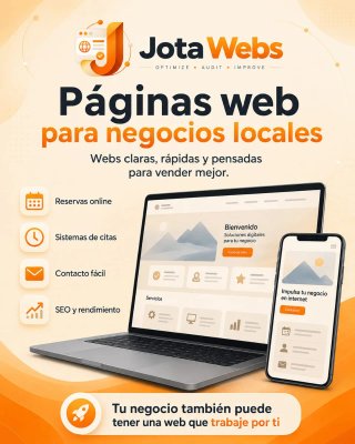 Creo y mejoro webs para autónomos y negocios