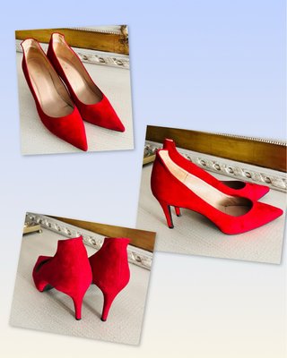 Tacones Ezzio Rojos