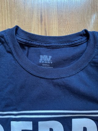 T-shirt Berry College blu taglia S usa vintage