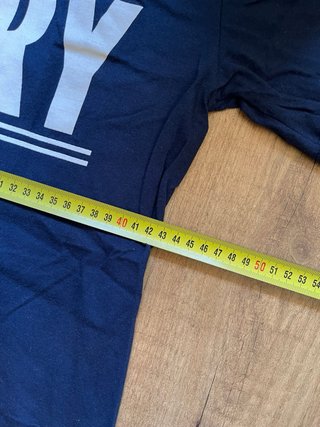 T-shirt Berry College blu taglia S usa vintage