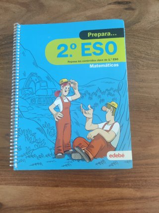 Libro: Prepara… 2.º ESO Matemáticas – Edebé