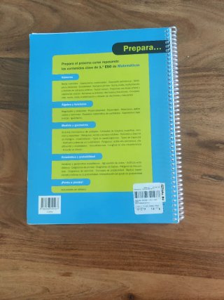 Libro: Prepara… 2.º ESO Matemáticas – Edebé