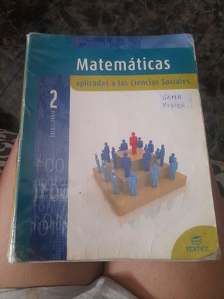 Libro de matemáticas 2 bachillerato