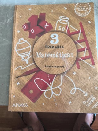 Libros matemáticas tercero primaria