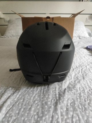 Casco de esquí negro