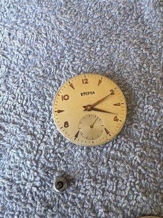Eterna calibre 852 para piezas o proyecto