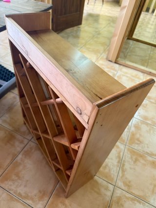 Botellero de madera gran capacidad