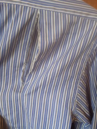 Camisa Polo Ralph Lauren Rayas Azul/Blanco