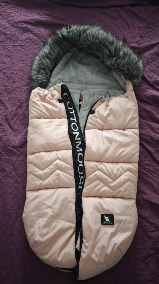 Saco silla invierno Cottonmoose rosa