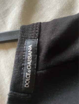 Camiseta Dolce & Gabbana Negra